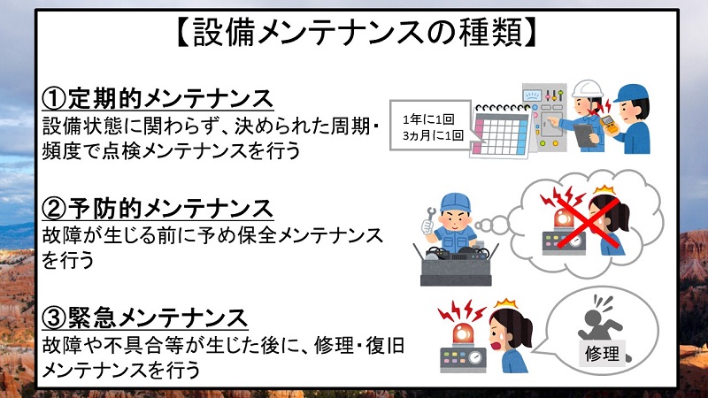 メンテナンスと保全の違いは何ですか？